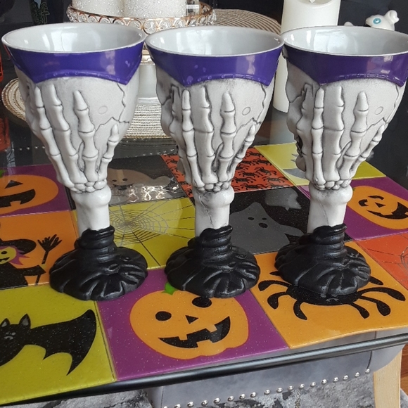 Halloween skull drink set - Picture 8 of 9